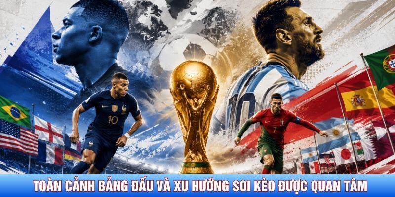Toàn cảnh bảng đấu và xu hướng soi kèo được quan tâm